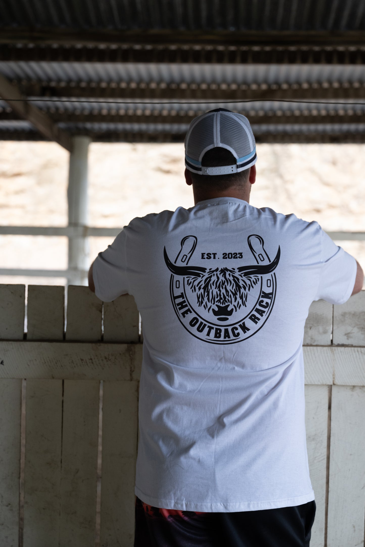 Men's Classic T-Shirt - White/Black