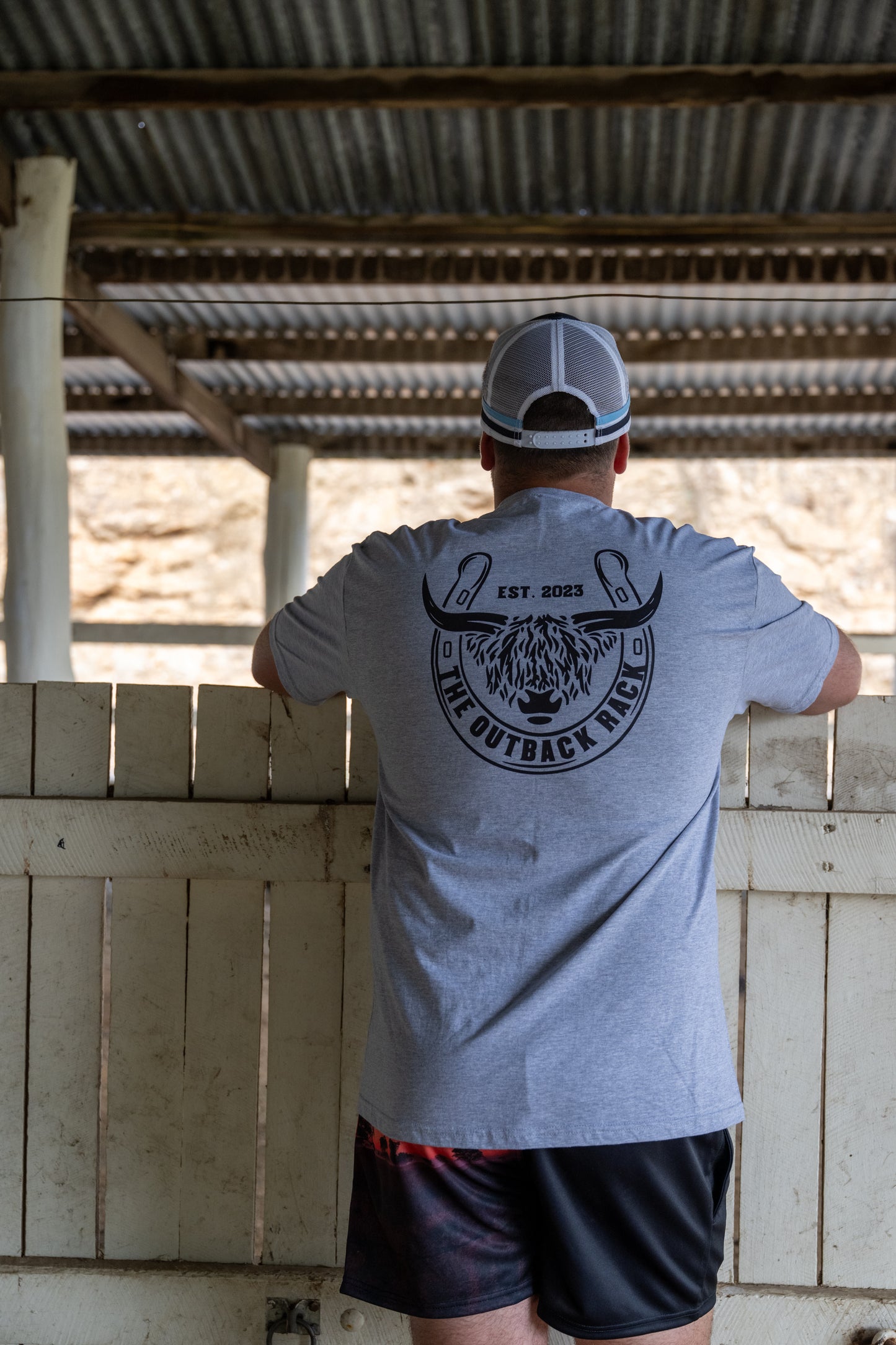 Men's Classic T-Shirt - Grey/Black