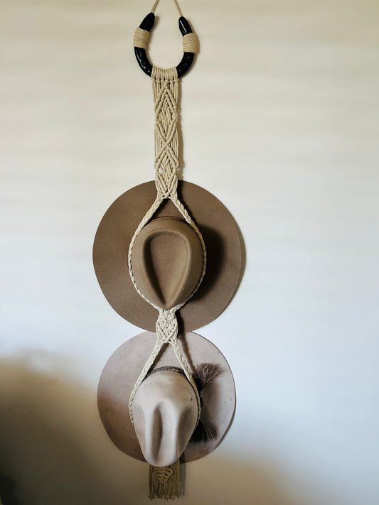 Boho Hat Hanger - Double