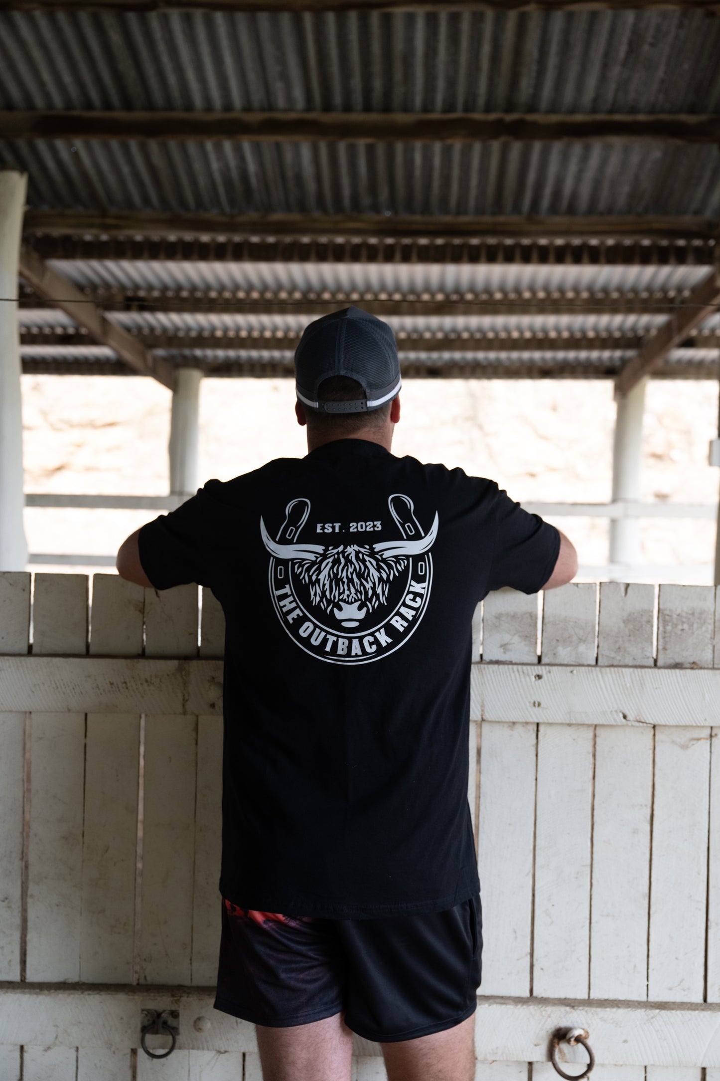 Men's Classic T-Shirt - Black/White