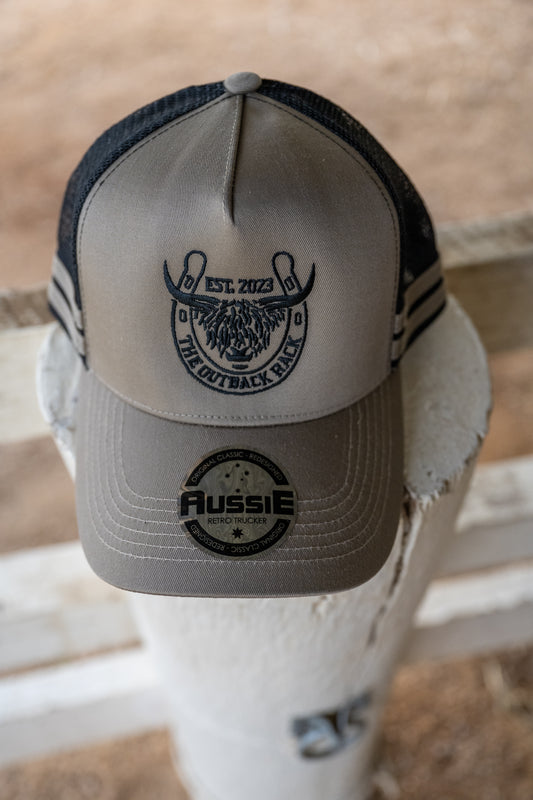 Aussie Retro Trucker Cap - Sand