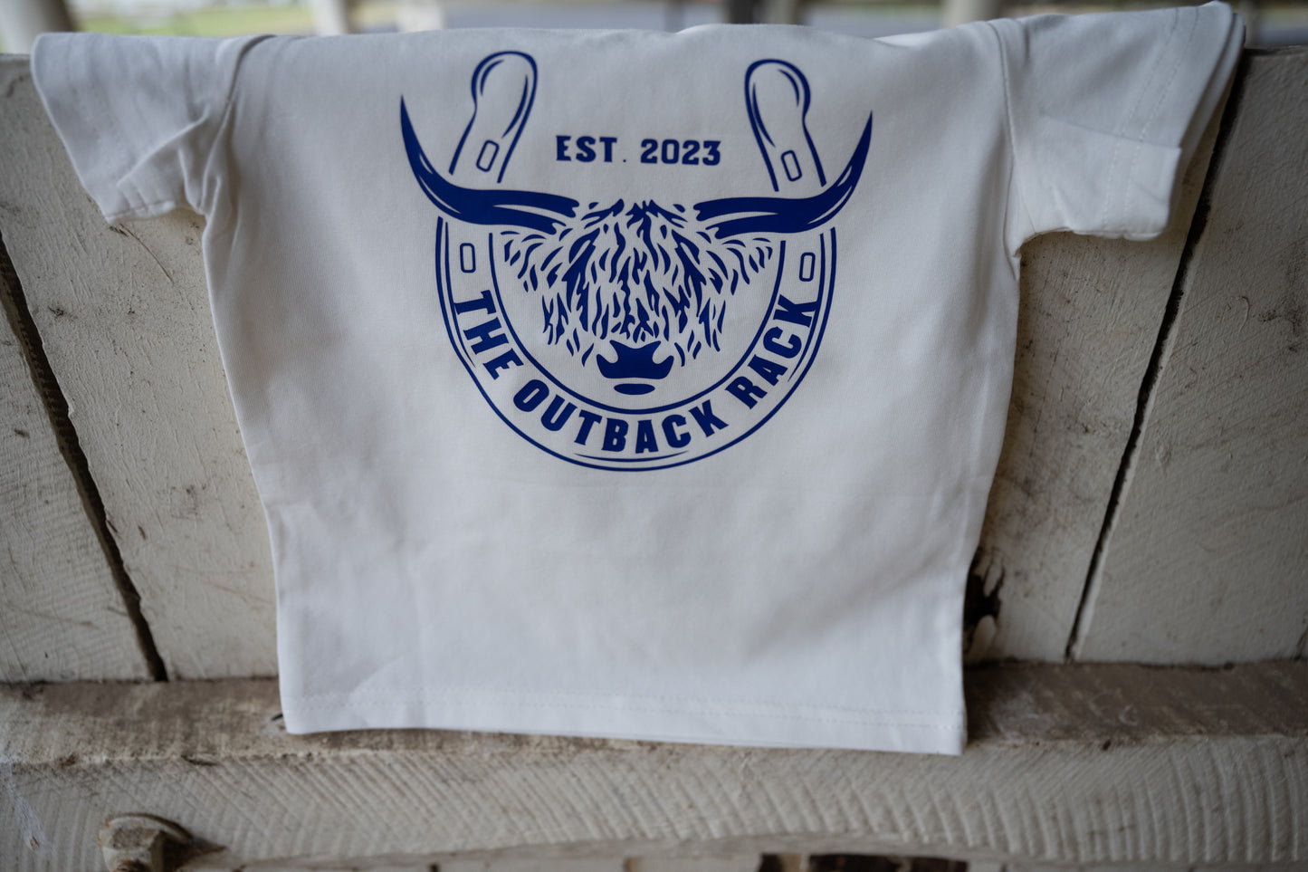 Kids Classic T-Shirt - White/Blue