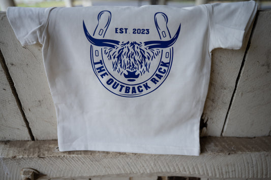 Kids Classic T-Shirt - White/Blue