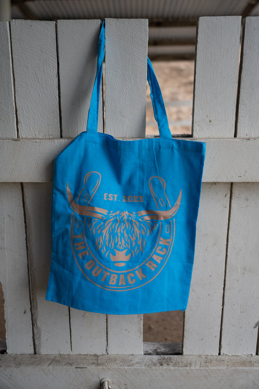 Tote Bag - Blue/Gold