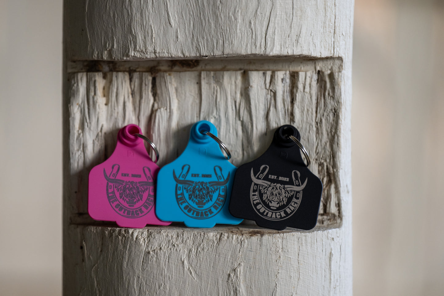 Cattle Tag Keyring's